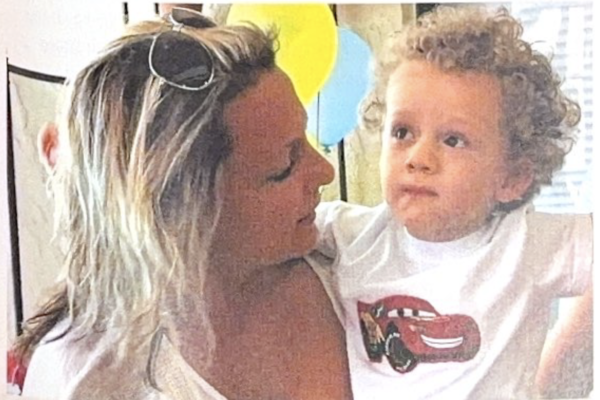 Angel with one of her young patients, Joaquin. "Angel understood that the heart leads," says Joaquin's mother. "Once she made the heart-to-heart connection with my son, learning would follow, and boy did it"